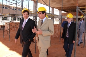 Ministro Haddad e Reitor Conciani